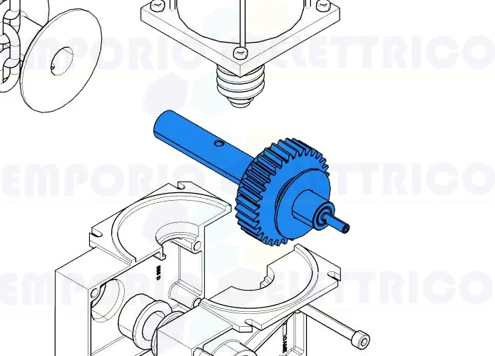 came repuesto árbol lento cat-x 119rix004