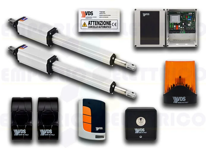 vds automatización 2 hojas reversible kit pm-400 230v 112542/4