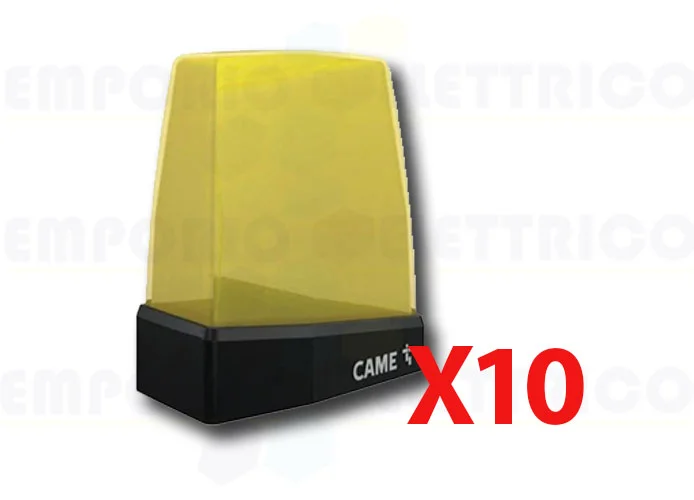 came 10 lampeggiatori a led 24v/230v giallo krx1fxsy 806la-0030 10 (ex kled)