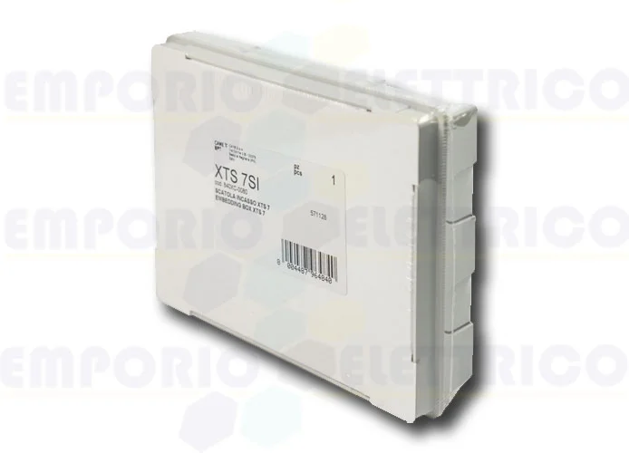 came bpt scatola installazione a incasso posti interni xts 7 xts 7si 840xc-0080